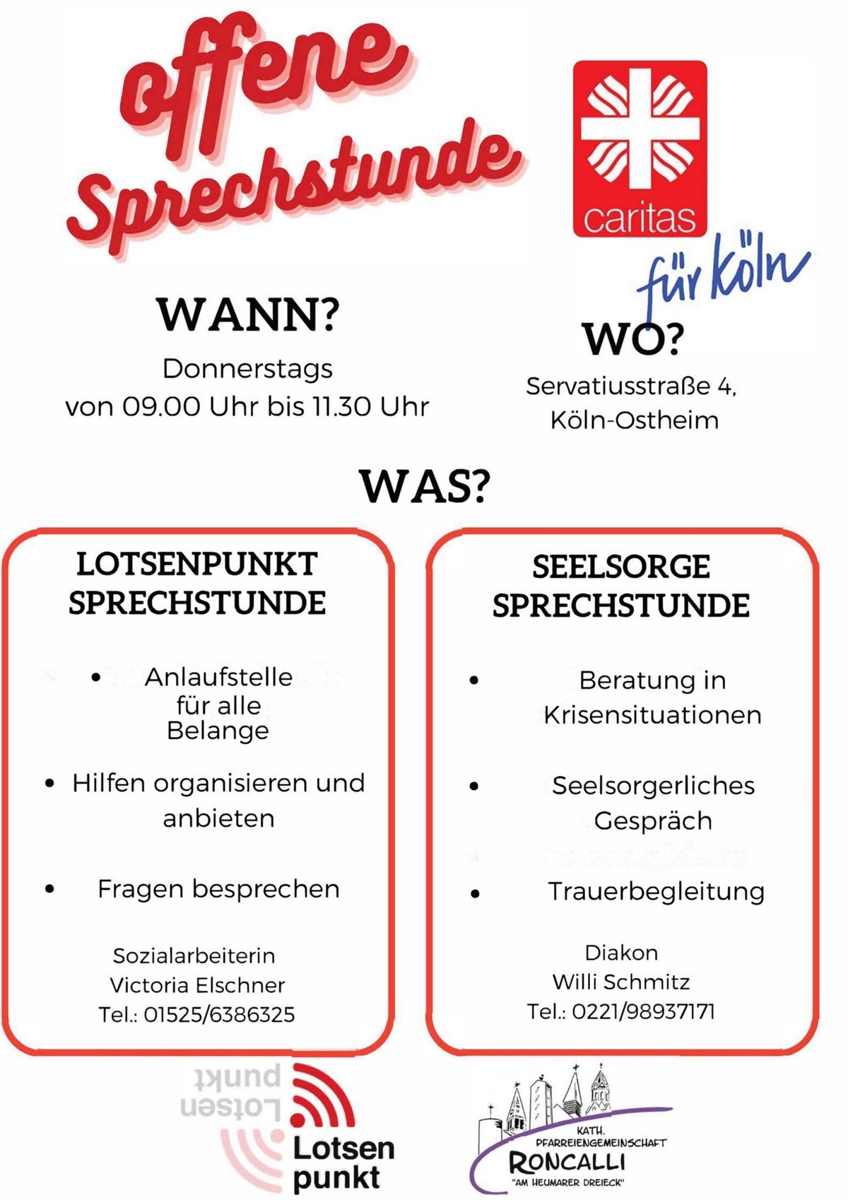 Sprechstunde (c) Caritas Lotsenpunkt